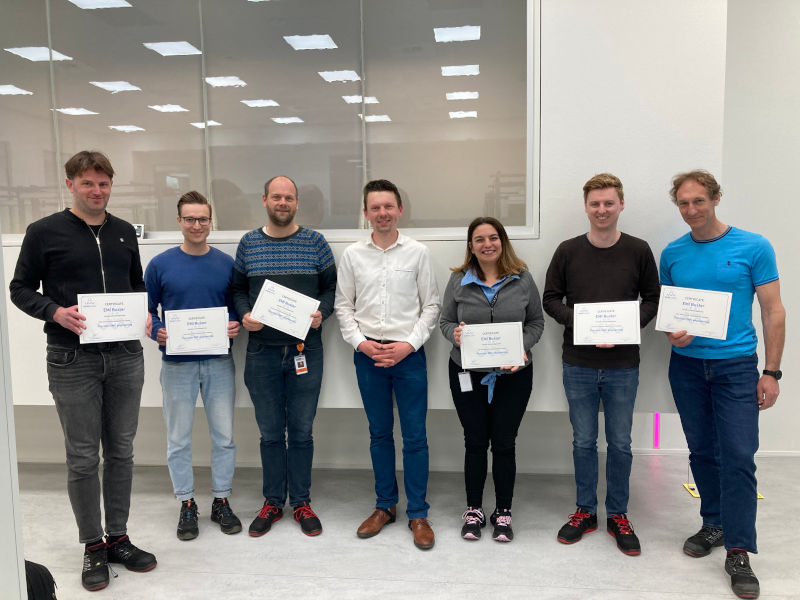 EMC training cursus deelnemers resultaat