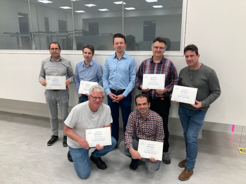 EMC training cursus deelnemers resultaat