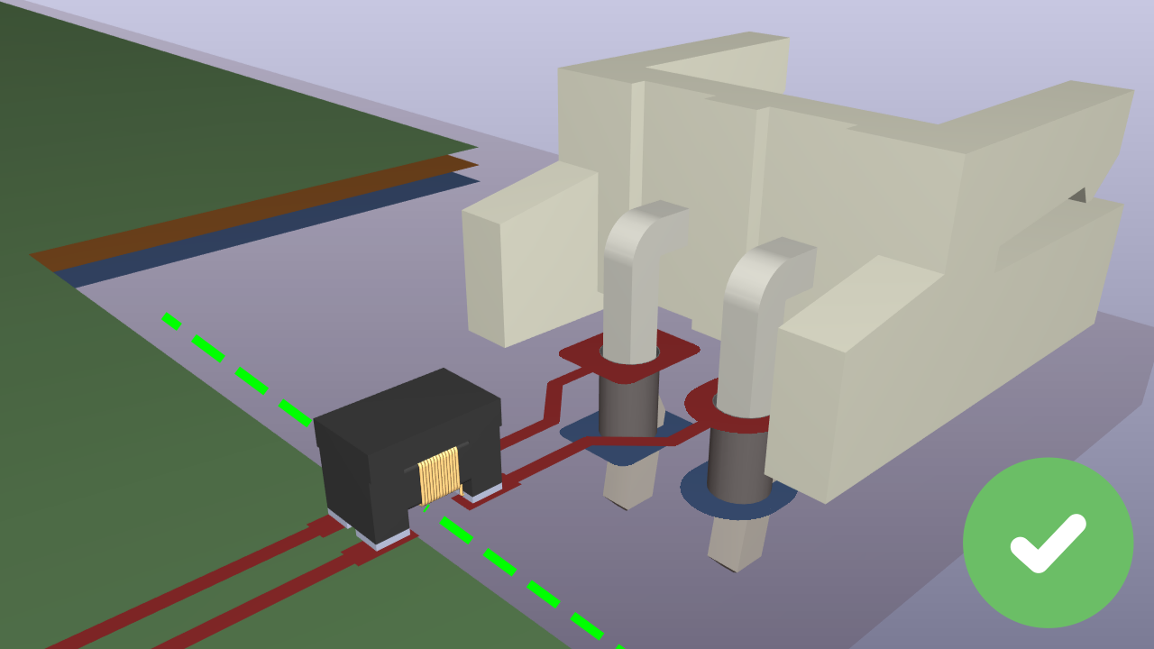 Proper use of a Common Mode filter, without bypass it can block high frequencies by adding impedance to the cable.