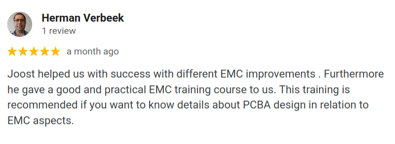 Review over EMC training
